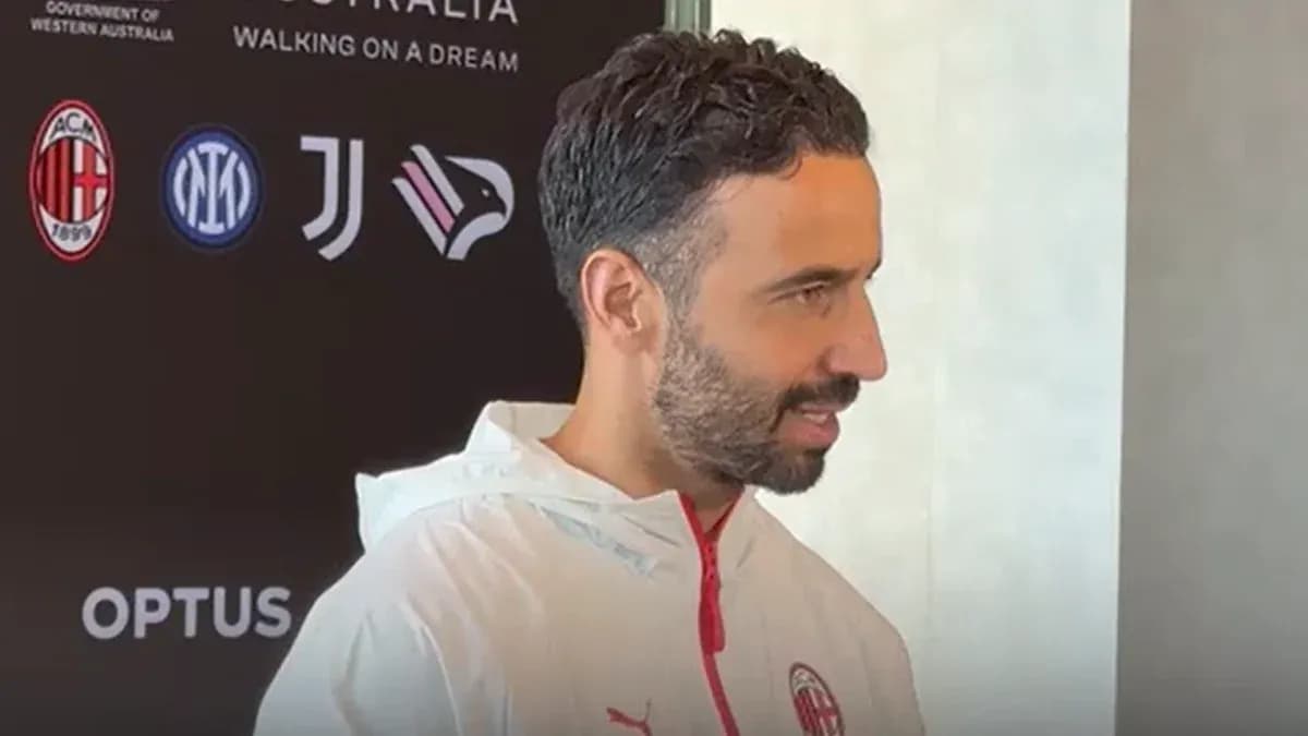 Entrevista a jugador de AC Milan en evento