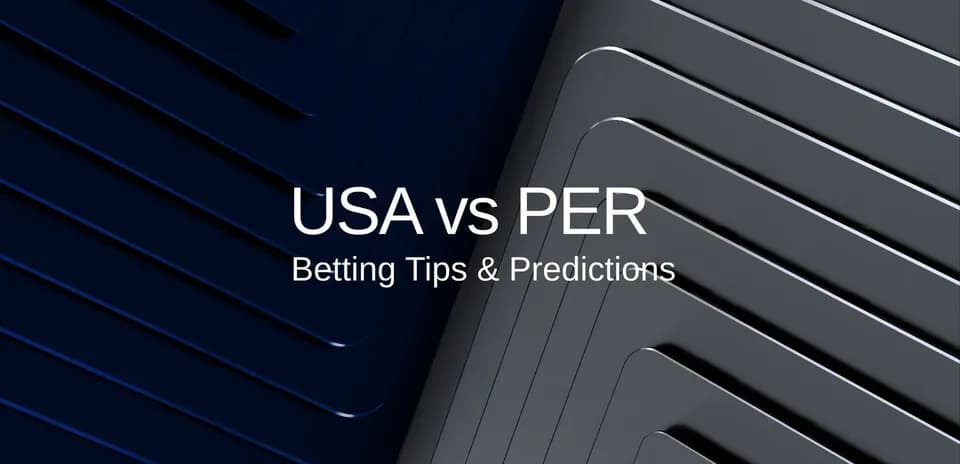 Texto sobre pronósticos de apuestas USA vs PER