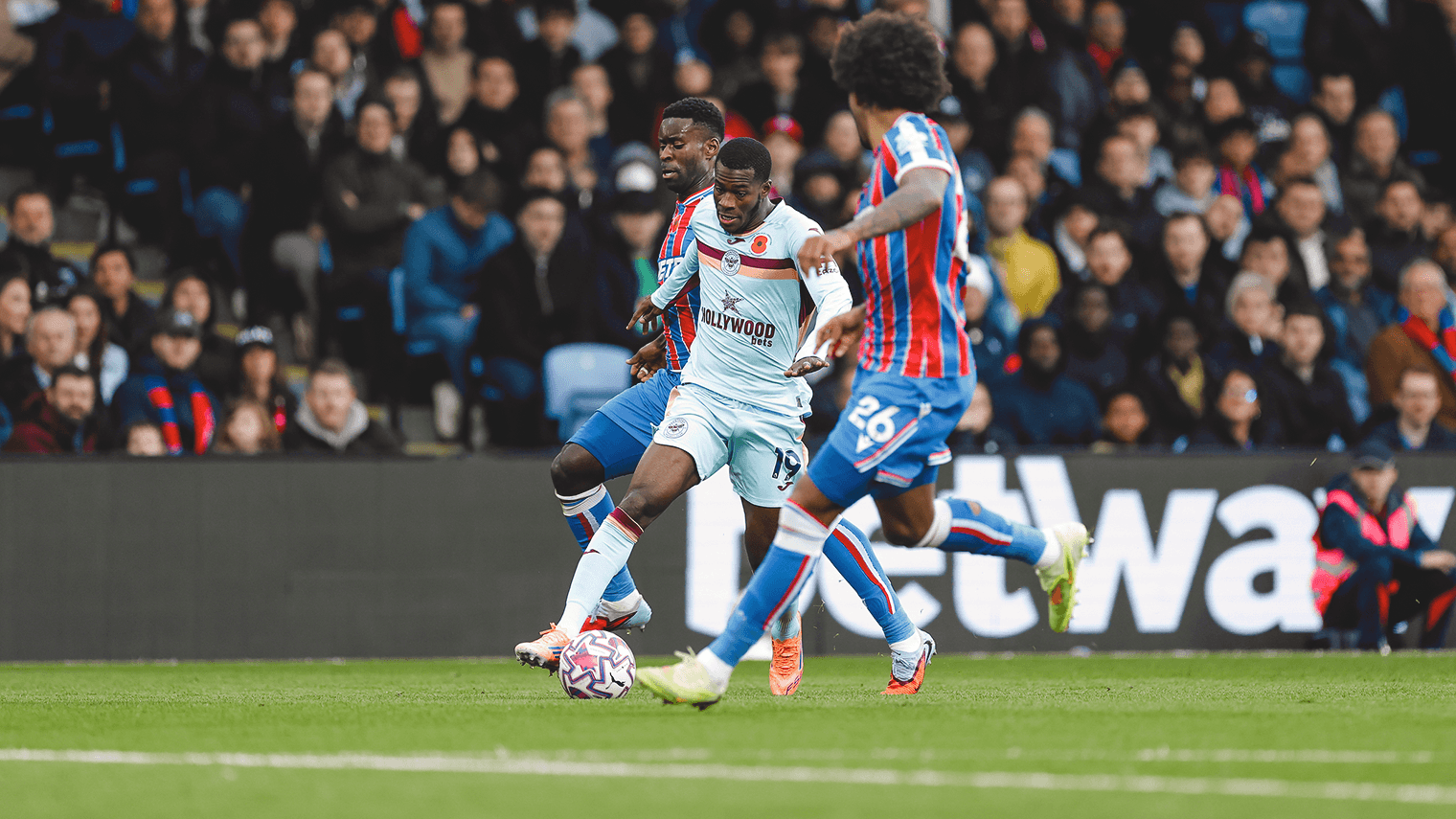 Juego entre Brentford y Crystal Palace en 2025