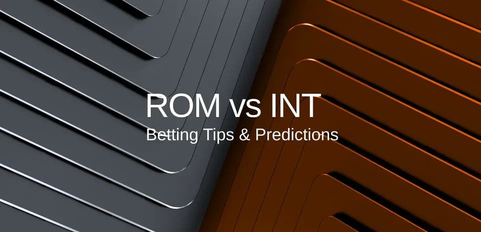 ROM contra INT: consejos y predicciones de apuestas