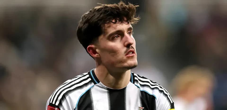 Jugador de Newcastle United en partido reciente