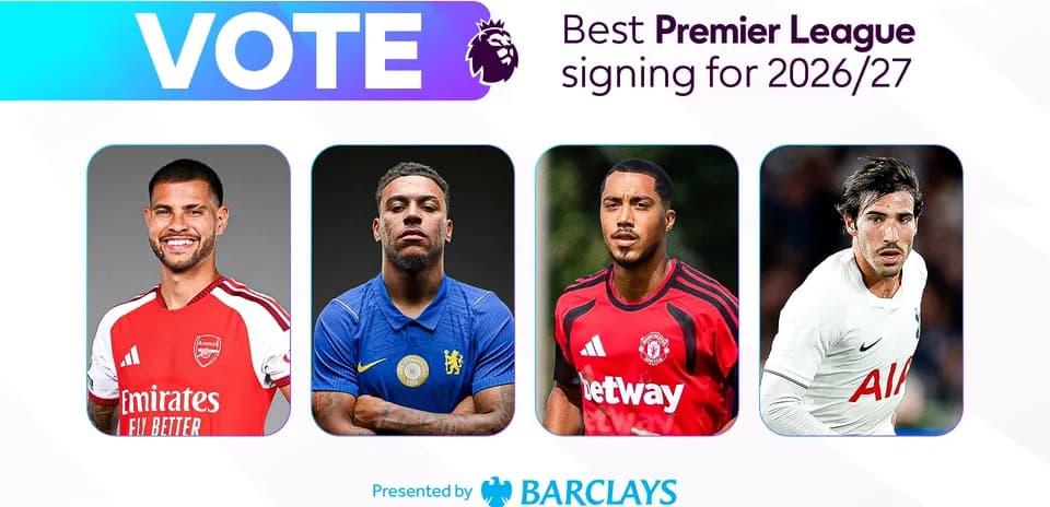 Jugadores nominados a mejor fichaje Premier League 2026/27
