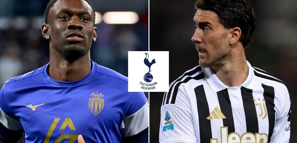Jugadores de AS Mónaco y Juventus antes del partido