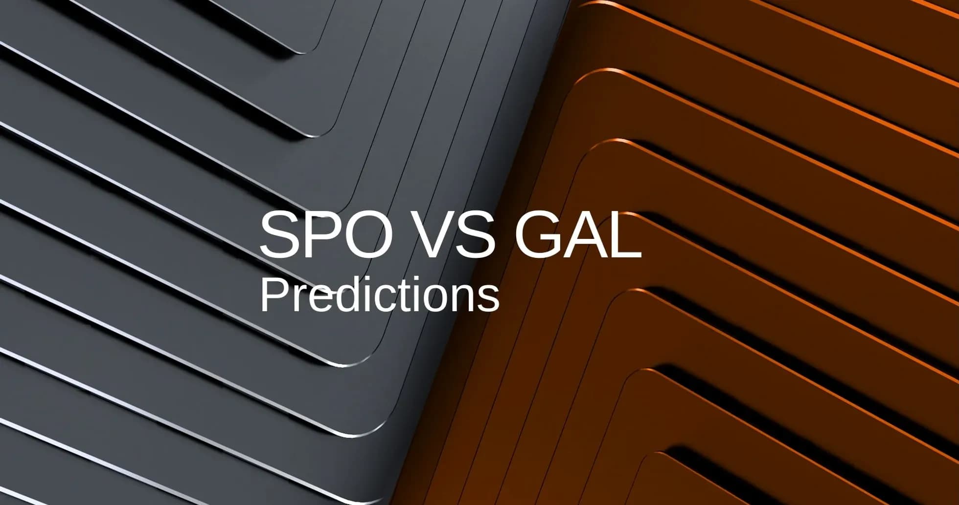 Texto sobre predicciones para SPO vs GAL