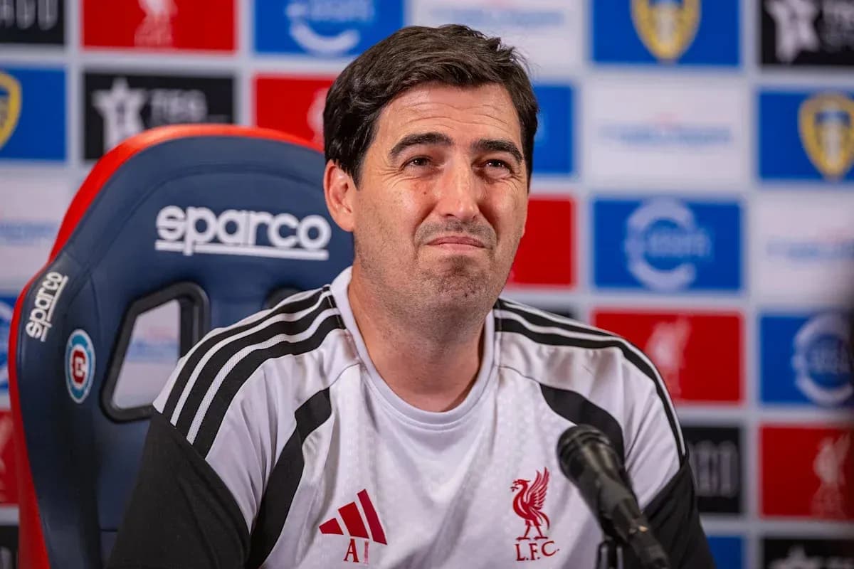 Entrenador de Liverpool en conferencia de prensa