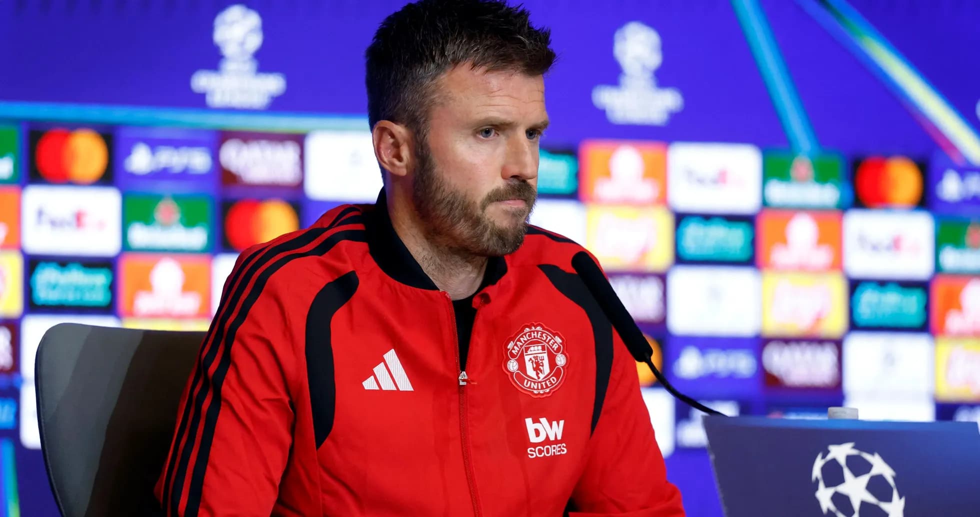 Entrenador de Manchester United en conferencia de prensa