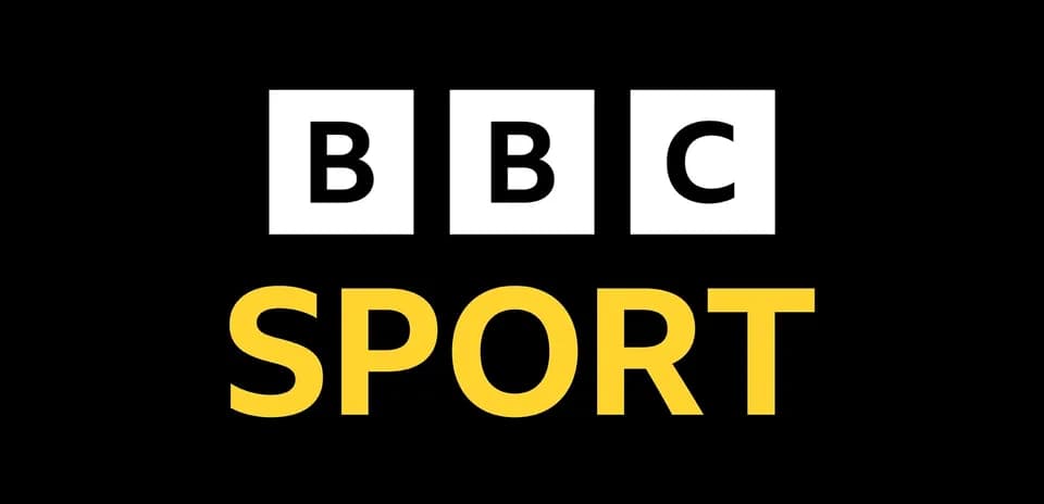 Logo de BBC Sport en fondo negro