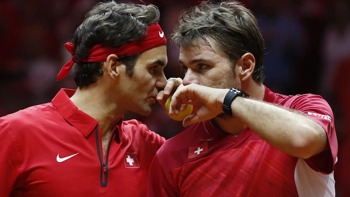 La vez que Roger Federer aclaró sus críticas a Stan Wawrinka tras una polémica en la Copa Davis