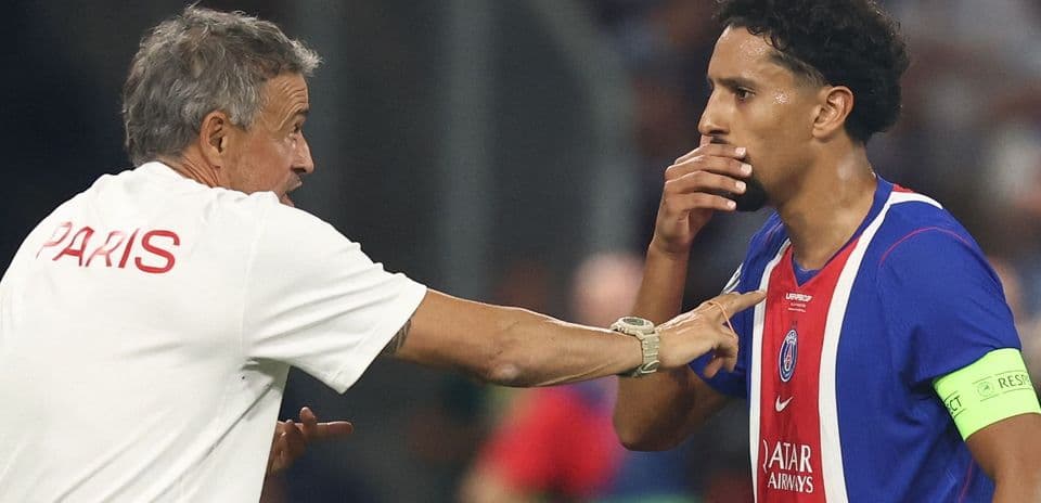 Marquinhos advierte a los jugadores del PSG mientras Luis Enrique demuestra que no dudará en dejar fuera a grandes figuras antes del estreno en Champions