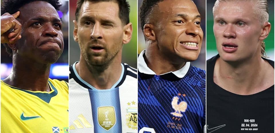 Vinicius Jr se une a Messi y Mbappé en la carrera por la Bota de Oro del Mundial 2026