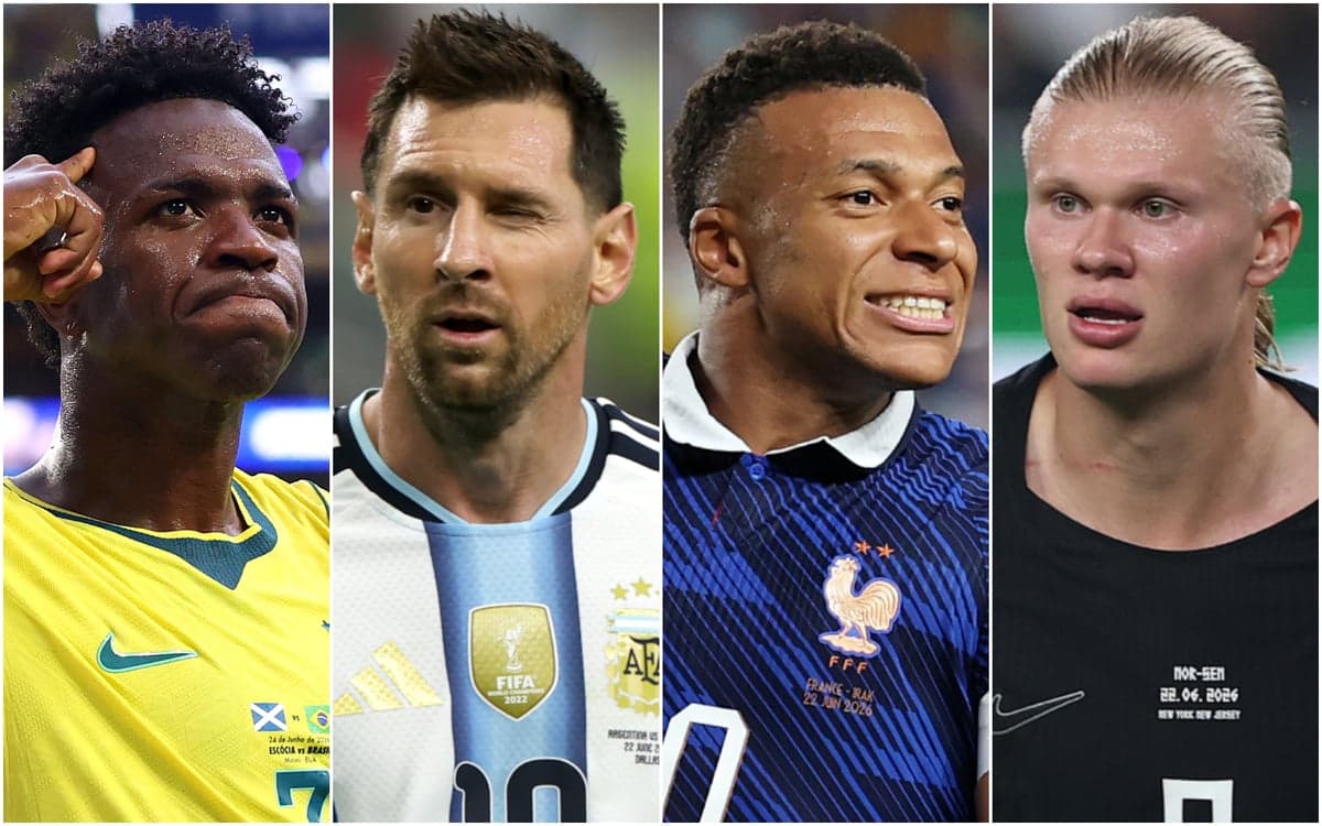 Vinicius Jr se une a Messi y Mbappé en la carrera por la Bota de Oro del Mundial 2026