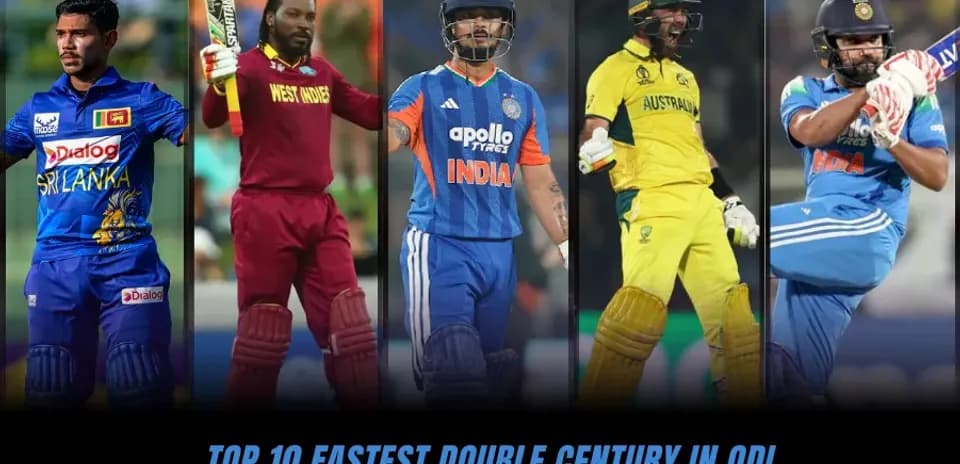 Los 10 Dobles Siglos Más Rápidos en ODI (Actualizado 2026)
