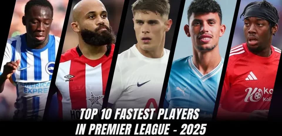 Los 10 Jugadores Más Rápidos de la Premier League en 2026