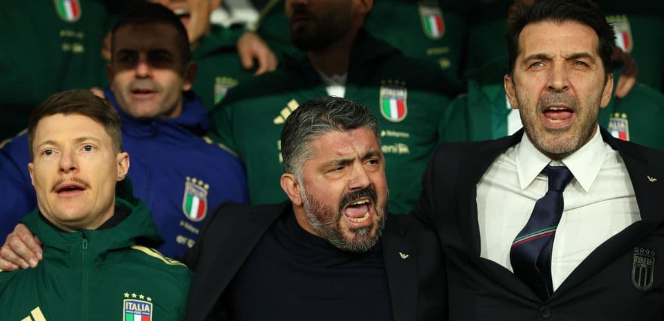 Buffon reafirma su apoyo a Gattuso y asume su salida de la selección italiana