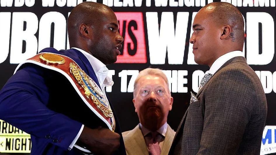 Dubois vs Wardley 2: Todo lo que debes saber sobre la revancha de peso pesado