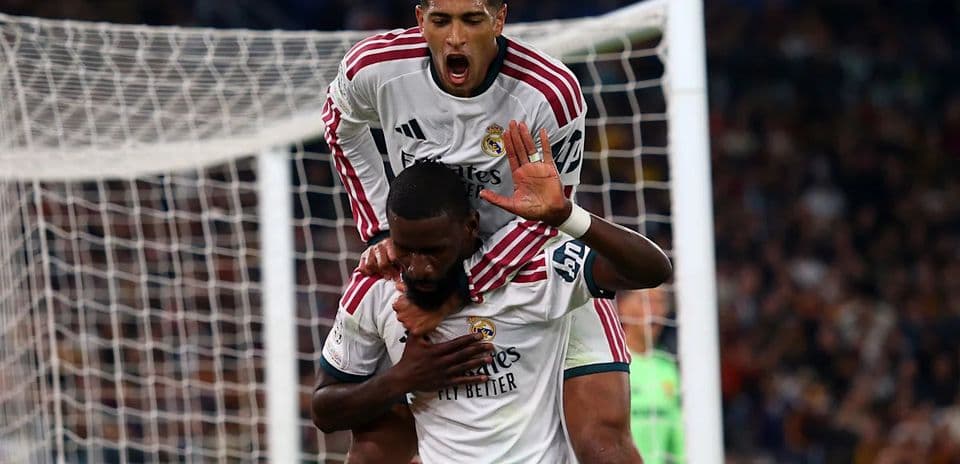 PSG vence a Manchester City; Aston Villa domina y Rüdiger da victoria a Real Madrid en la Champions League