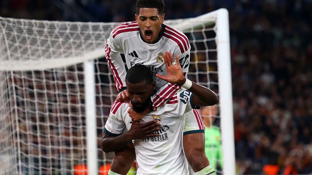 PSG vence a Manchester City; Aston Villa domina y Rüdiger da victoria a Real Madrid en la Champions League
