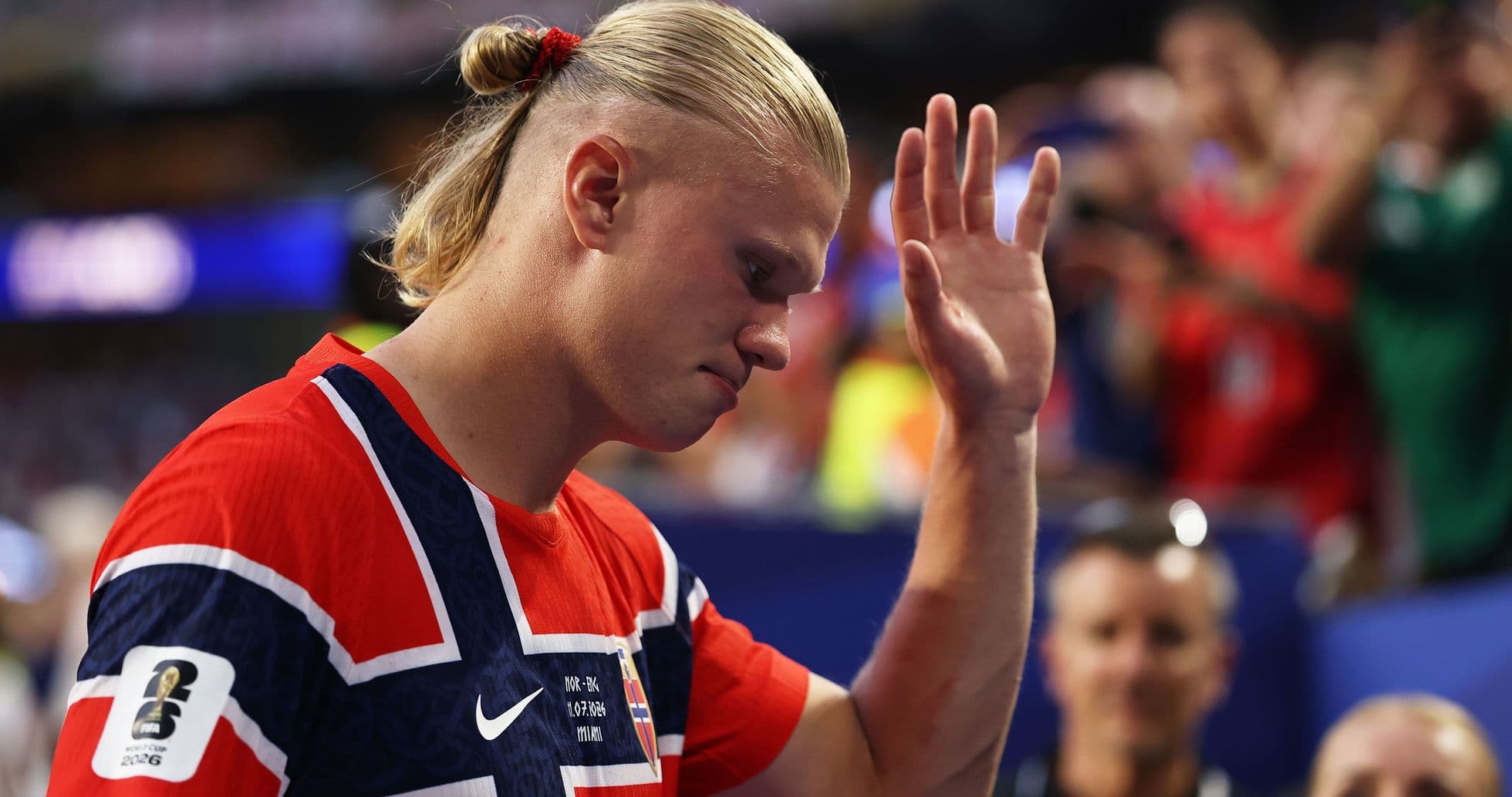 La sorpresiva sustitución de Erling Haaland en el Mundial: la explicación de Solbakken