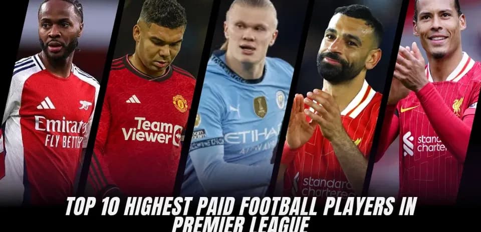 Los 10 Futbolistas Mejor Pagados en la Premier League en 2026
