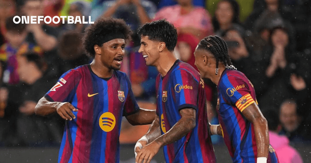 Barcelona avasalla a Racing Santander con triplete de Raphinha y goleada 7-2
