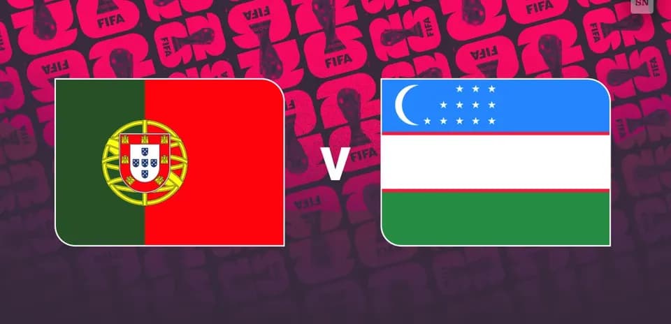 Cómo ver en vivo Portugal vs. Uzbekistán en la Copa Mundial: canal, horario y transmisión