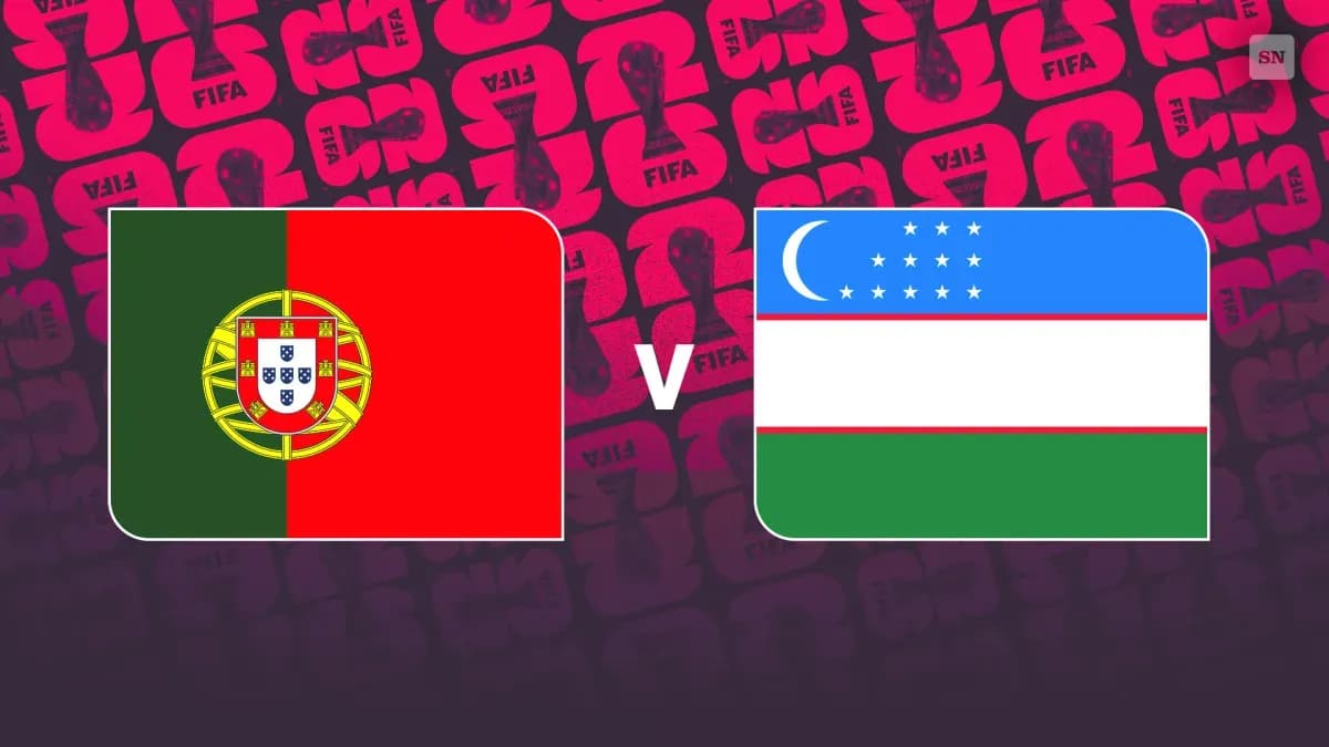 Cómo ver en vivo Portugal vs. Uzbekistán en la Copa Mundial: canal, horario y transmisión