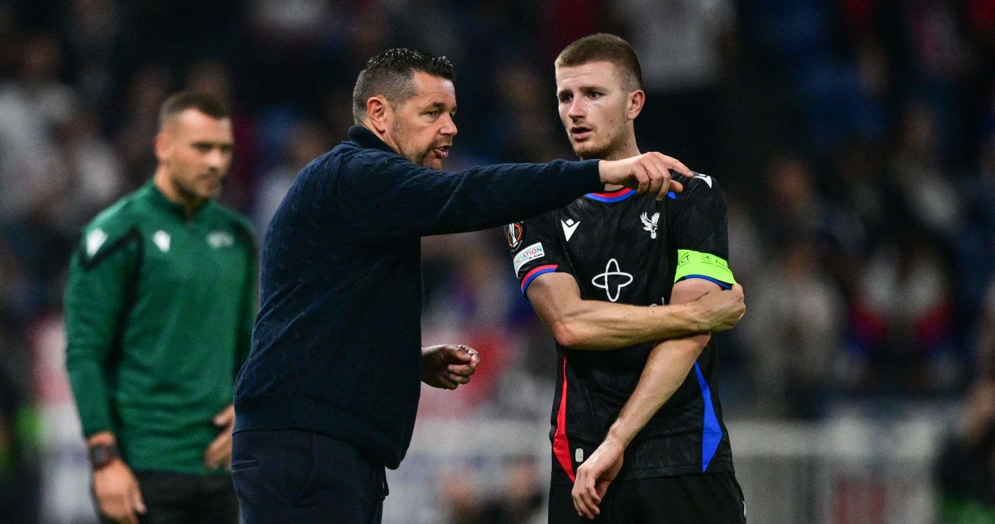 Crystal Palace cae en Francia tras un primer tiempo desastroso contra Lyon en la Europa League