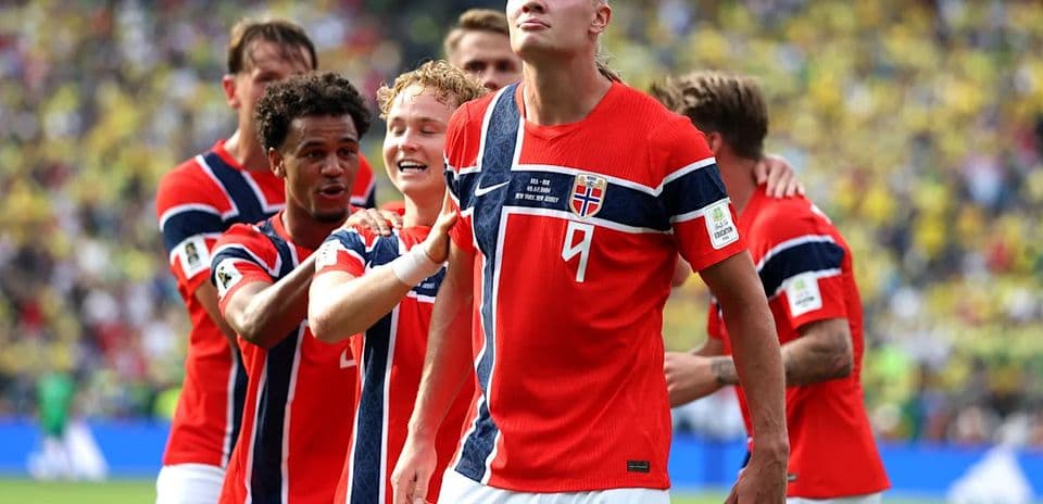 Erling Haaland guía a Noruega a una histórica victoria sobre Brasil en el Mundial 2026