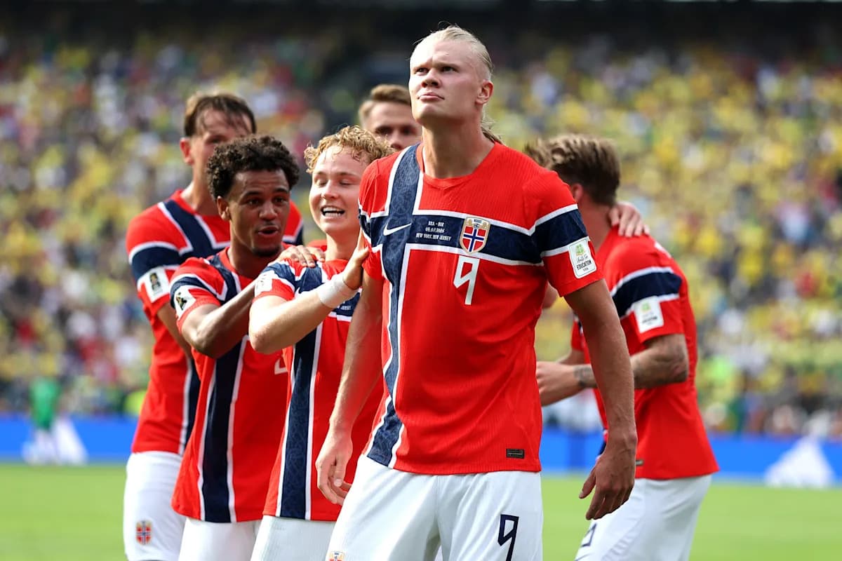 Erling Haaland guía a Noruega a una histórica victoria sobre Brasil en el Mundial 2026