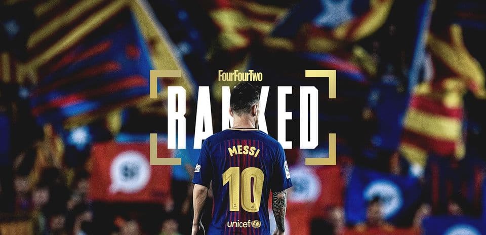Los 100 mejores futbolistas de todos los tiempos: posiciones 30-21