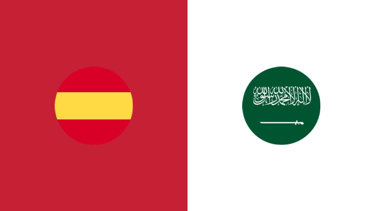 España vs Arabia Saudita: dónde ver, canal de TV, transmisión en vivo y hora de inicio | Mundial 2026