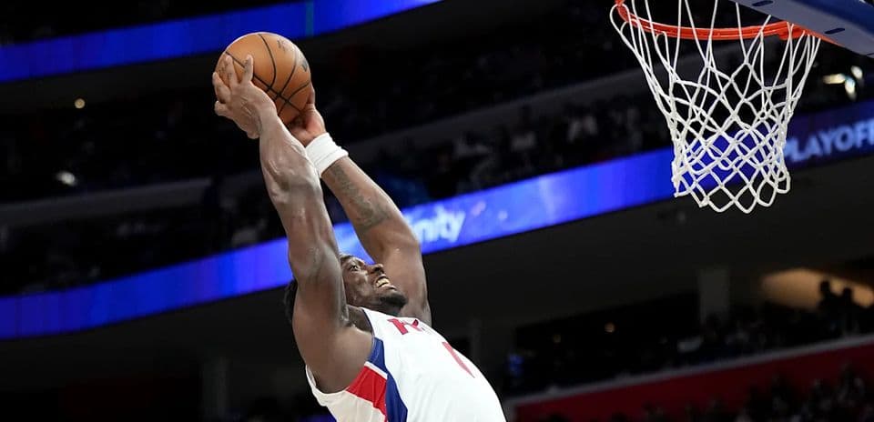 Por qué los Pistons apostaron $200 millones en Jalen Duren pese a sus tropiezos en playoffs