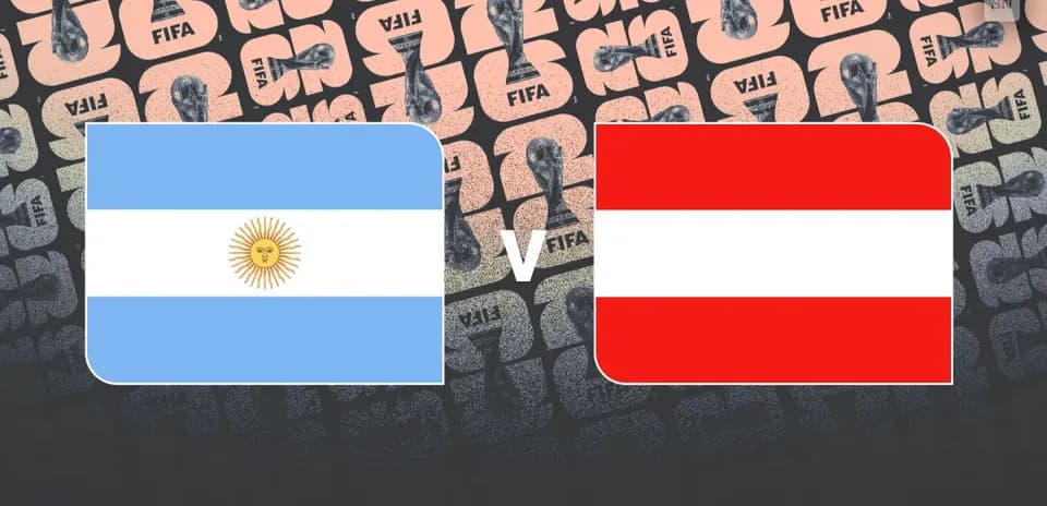 Dónde ver en vivo Argentina vs. Austria: canal, hora y opciones de streaming para el partido del Mundial Grupo J