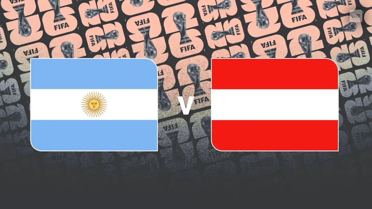 Dónde ver en vivo Argentina vs. Austria: canal, hora y opciones de streaming para el partido del Mundial Grupo J