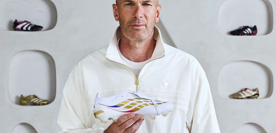 Zinedine Zidane y adidas presentan las botas Predator edición limitada