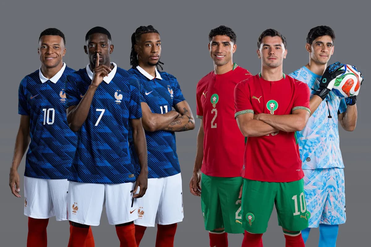 Francia y Marruecos se enfrentan en cuartos de final del Mundial 2026, revancha de la semifinal 2022