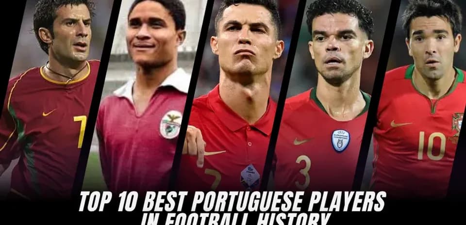 Los 10 Mejores Jugadores Portugueses de la Historia del Fútbol