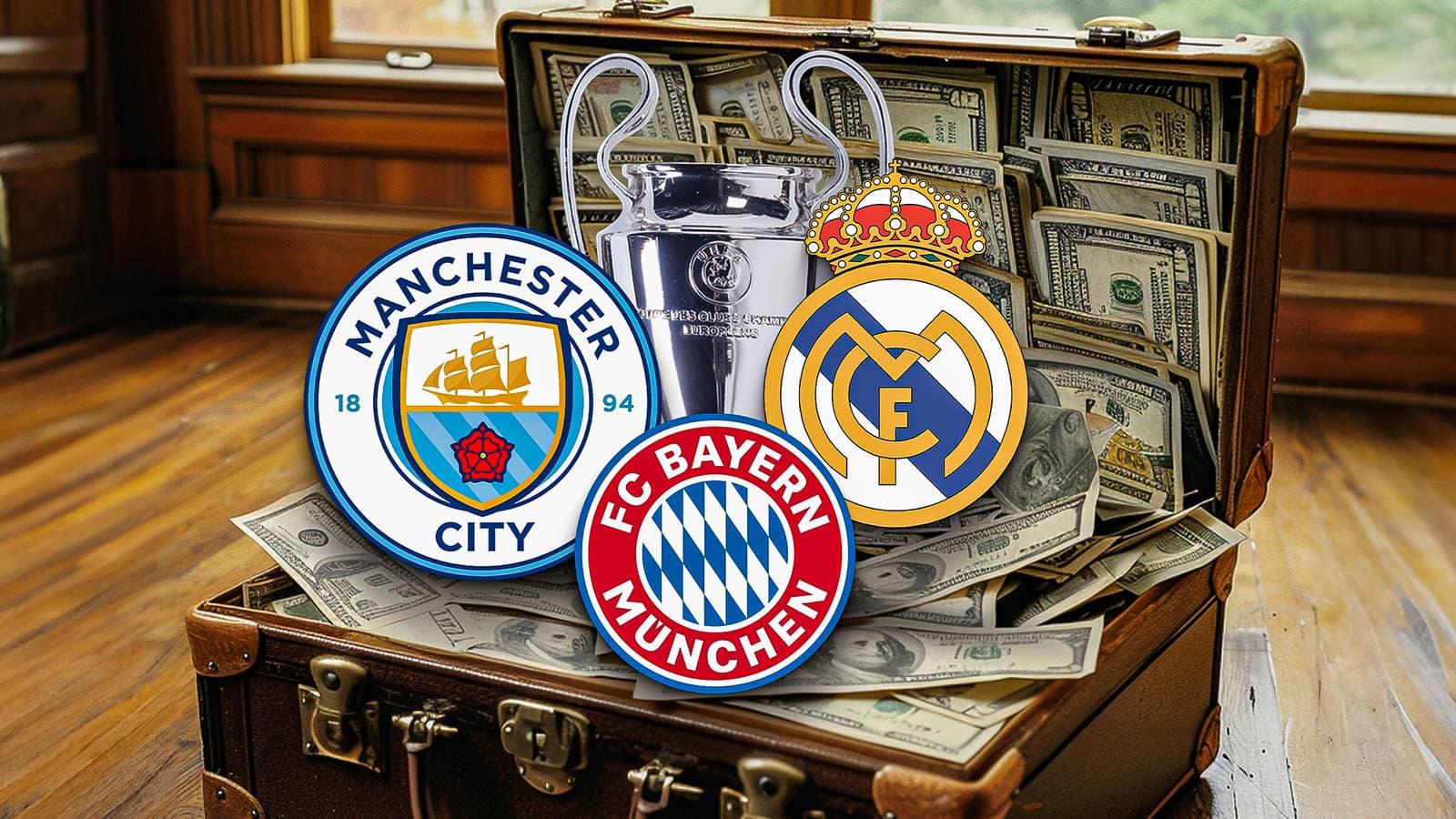 Dinero en Premios de la Champions League Temporada 2026/2027