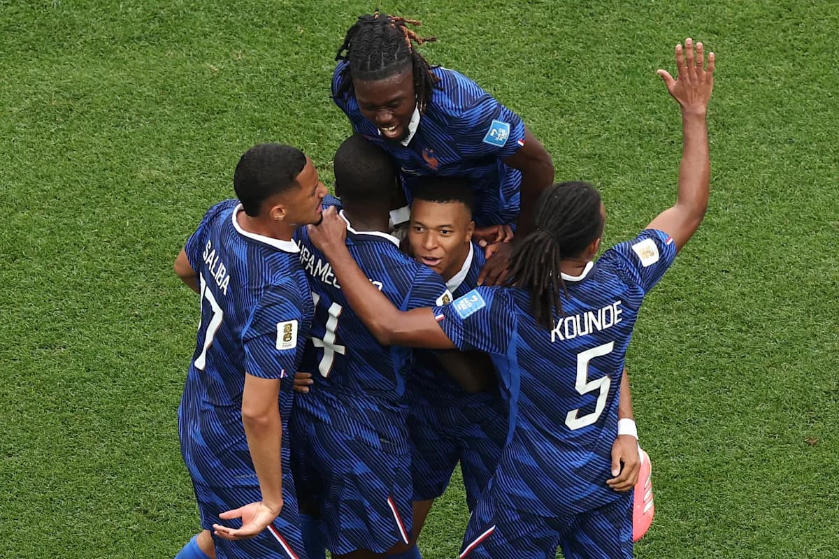 Mbappé y Haaland brillan en la segunda jornada del Grupo I de la Copa Mundial