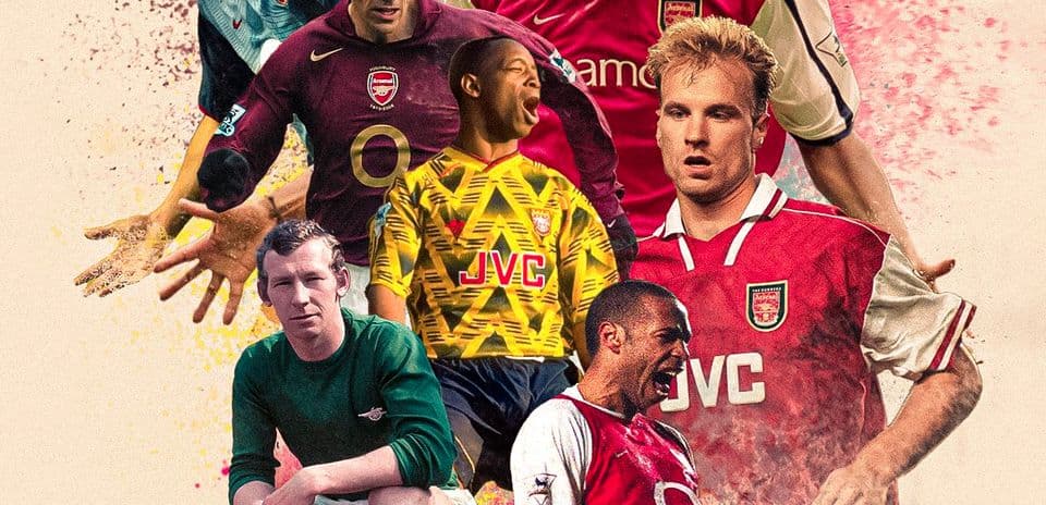 Los 50 mejores jugadores en la historia del Arsenal según FourFourTwo