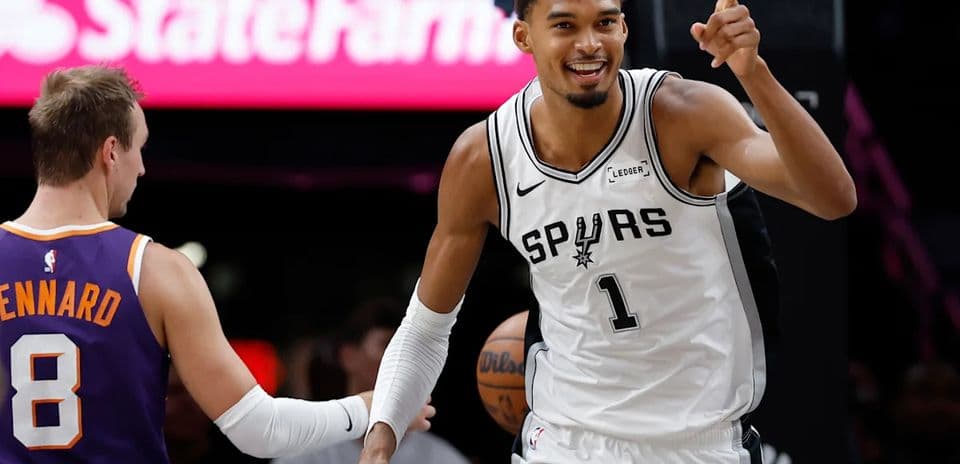 Spurs y Victor Wembanyama dominan encuesta de directores generales para la temporada NBA 2026-27