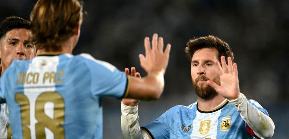 Nico Paz, el elegido para heredar el icónico número 10 de Argentina tras Messi