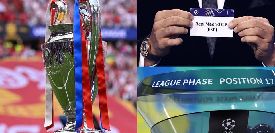 Sorteo de la fase de grupos de la Champions League 2026/27: Horario, cabezas de serie y cómo verlo en directo