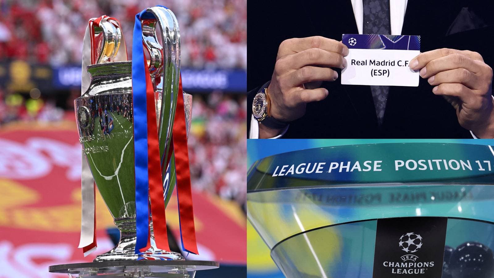 Sorteo de la fase de grupos de la Champions League 2026/27: Horario, cabezas de serie y cómo verlo en directo