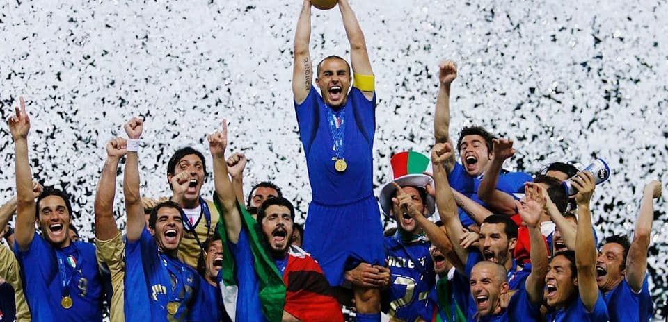 Italia recuerda la victoria en el Mundial de 2006 tras 20 años