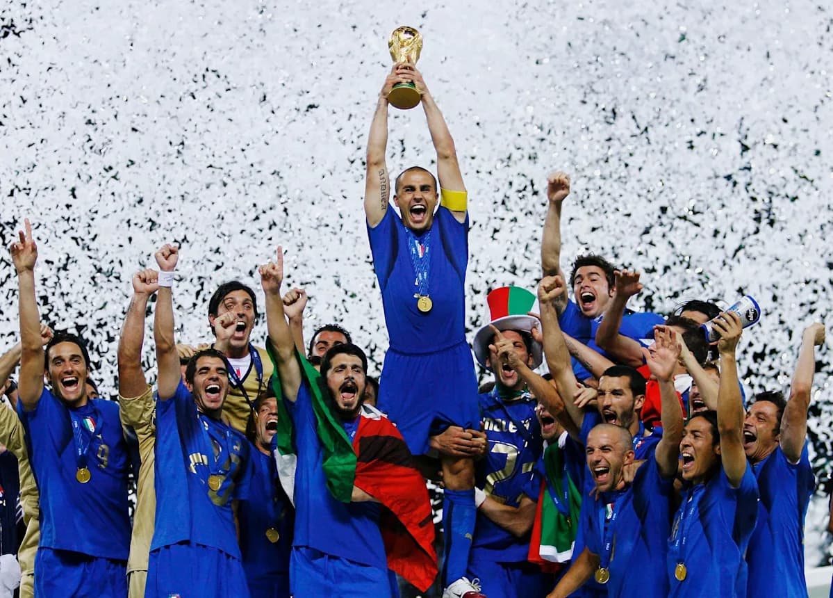 Italia recuerda la victoria en el Mundial de 2006 tras 20 años