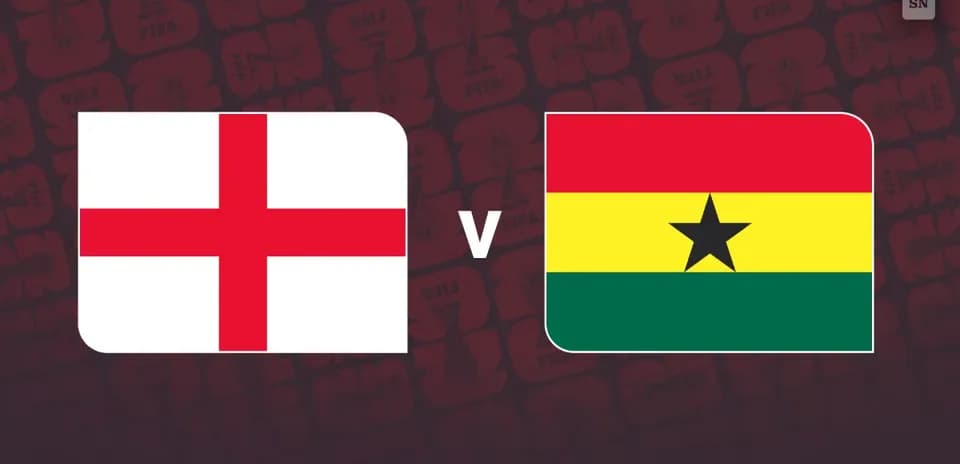 Pronóstico Inglaterra vs Ghana: cuotas, apuestas recomendadas y promociones para la Copa Mundial