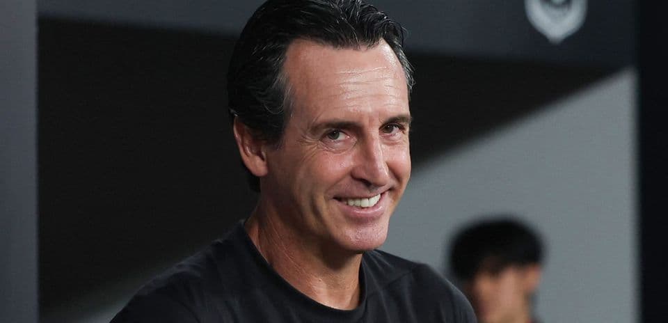 Unai Emery destaca a PSG como favorito antes del duelo de la Supercopa ante Aston Villa