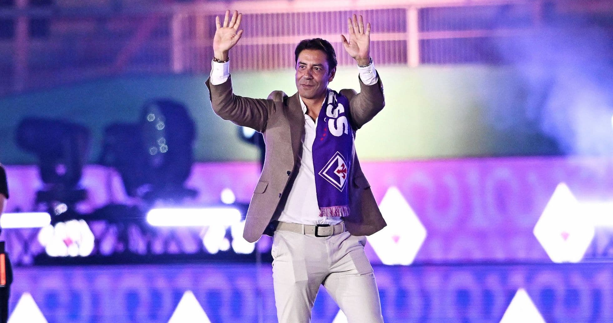 Manuel Rui Costa regresa a Florencia tras 25 años para partido de leyendas por el centenario de Fiorentina