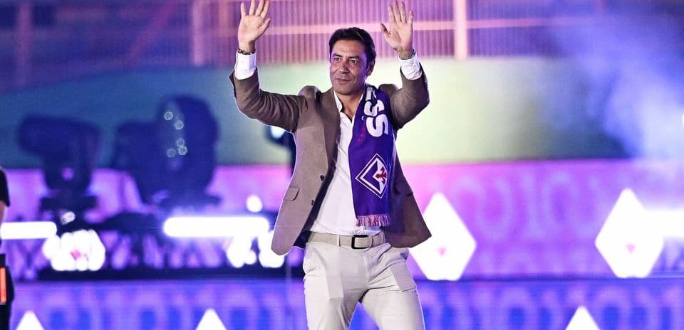 Manuel Rui Costa regresa a Florencia tras 25 años para partido de leyendas por el centenario de Fiorentina